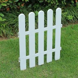 [콩심팥심]HWA 경계 울타리 화이트 집 인테리어 40x50cm 2개세트 정원꾸미기