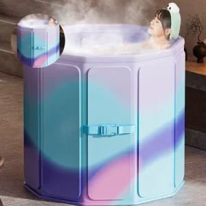 (제스트)간이 접이식 GDM 간편한 목욕탕 반신욕조 임시욕조