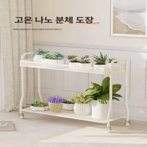 이동식 화분 선반 철제 진열대 꽃다발 꽃집 바퀴 카페