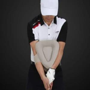 쿠션 스윙 자세 고정 연습기 골프자세