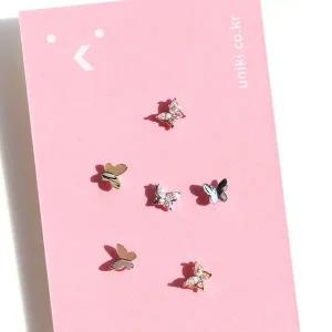 [콩심팥심]로맨틱 나비효과 귓바퀴 아웃컨츠 연골 피어싱(1ea)