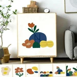 패브릭커튼 다용도 가리개 가림막 창문 찍찍이 (49NgK)