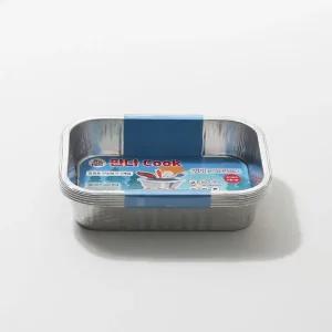 만능 알루미늄 직화 간편한 직사각2호 5P 멀티냄비 한강 배달용기 캠핑 은박 그릇