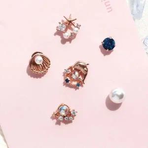 [콩심팥심](낱개판매) 나의 엔돌핀 돌고래 귓볼 트라거스 피어싱