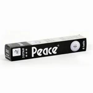 피스 탁구공 탁구볼 플라스틱볼 인구 40mm 6개용품 경기용 연습용