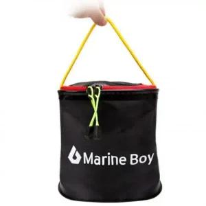 [골드스마일]접이식 두레박 소형 20 낚시 해루질용 가방 미끼통 고