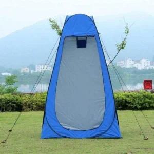 [골드스마일]간편설치 샤워텐트 캠핑탈의실 120x190 (블루)