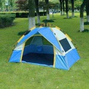 [골드스마일]2 3인용 윈드캠핑 오토 원터치텐트 방수 메쉬텐트