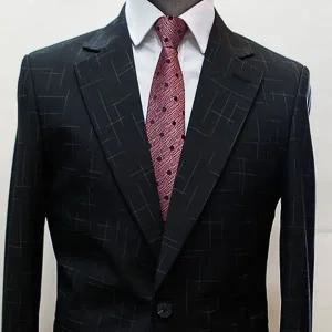 고품질 젠틀타이 레드 댄디 도트 자동넥타이 (폭6.5cm) 니트넥타이 (WE704D3)