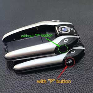 새로운 케이스 외부 스킨 쉘 수리 부품 BMW 자동차 키 520d 520i 530 g30 x3 X5 X7 시리즈 I8 차량용 LCD