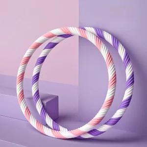 실 훌라후프 2kg 꽈배기 유산소 복부지압 지압 1.5kg 무거운 후프 복부 뱃살 운동