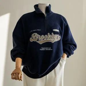 (안나앤모드) camo 플리스 하이넥 맨투맨[티셔츠DCN61]