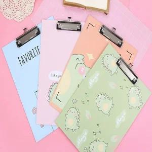 a4판 캐릭터 화일판 클립보드 공룡 예쁜 결재판 파일철 서류철 문서홀더