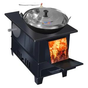 캠핑 펠릿 스토브 세트 화목난 장작 군고구마 장박 중형