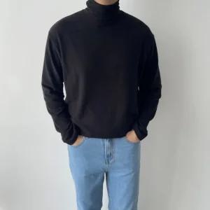 [모노폴로지]남자폴라티 목티 남자기모티셔츠 긴팔티티셔츠 레이어드티 커플티