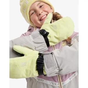 록시 유스 ROXY JETTY GIRL SOLID MITT 스노우 장갑 (TF53VG038YFK)