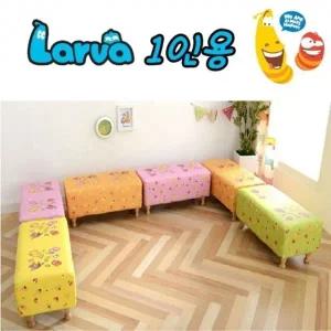 HR 라바 사각 보조의자 원목1인용