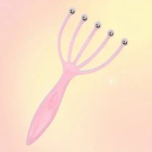 수동식 롤링 두피 마사지 두피괄사 머리 안마기 힐링