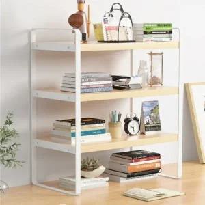 조립식 미니 진열장 틈새 수납 선반 거실 책상 정리대