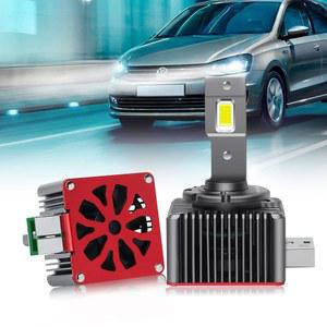 D3S LED 헤드라이트 밸브 차량검사 대응 OPPLIGHT 최신형 순정 동형상 폰 장착 HID를 LED화 AUDI 아우디 VW 골프 벤츠 12V/24V 차 35W11600LM 화이트 배선리스 액티브 헤드라이트에 최적 캔슬러 내장 소음 대책 HID