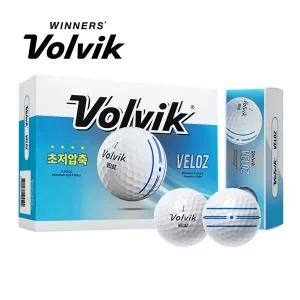 [26년형]볼빅골프 VELOZ 벨로즈 초저압축 고반발 3피스 골프볼-12알