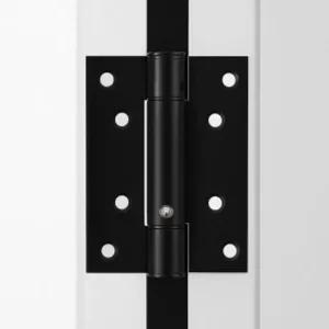 스톱도어클로저경첩스프링방문힌지100mm블랙