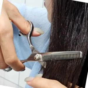 [하프클럽/]숱치기 미용 틴닝가위 가정용 어린이 이발 가위 헤어컷