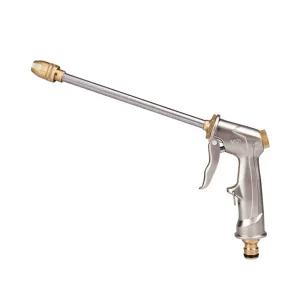 워터릴호스 자동 15M 회전분사기 스프레이건다기능 고압 세차건 초강력 물분사기 베란다 정원 워터건 분사