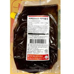 TW 태원 바베큐 소스 1Kg 음식 요리용 조리용 양념 고기