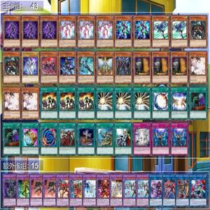 유희왕 카드 히어로 유희왕 카드  데크  플레이  마스터 결투 아님 데스티니 피닉스 DIY MD 58 개