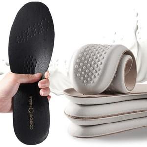 1+1 남성구두 가죽 라텍 신발깔창 가죽깔창 발냄새제거 - 구두 운동화 안전화용 / 여성구두전용 두껍고