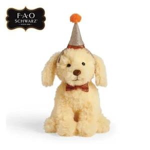 [토이트론]FAO슈와츠 봉제-파티 모자 강아지 인형 30cm