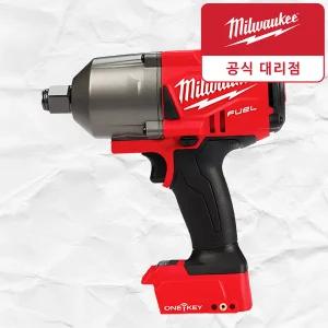 밀워키 M18 ONEFHIWF34 18V FUEL 19mm 하이토크 충전 임팩 렌치 4모드 전동 임팩트 무선 콤팩트 드라이버 베어툴