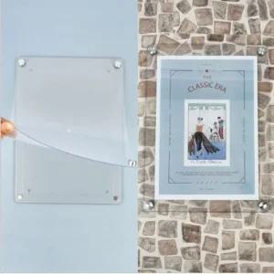 A4 자석프레임 반투명 부착식 A3 액자 벽