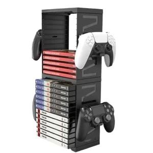 게임 cd 정리함 진열대 다기능 보관함 거치대 게임팩 팩 수납함 디스플레이 스탠드