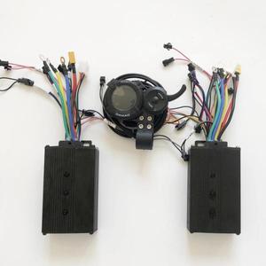 48V 60V 30A 45A 72V 50A LCD 포함 전기자전거 컨트롤러 (모터 1500W 2600W 3000W 사인파 듀얼 드라이브