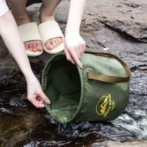 [콩심팥심]캠핑 설거지통 야영장 다용도 바스켓 워시 싱크백