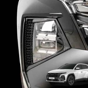 투싼 NX4 페이스리프트 에어홀 가니쉬 카본 튜닝 자동차튜닝용품