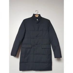 티아이포맨 남성 모직혼용 덕다운 하프 패딩코트/100/민구제