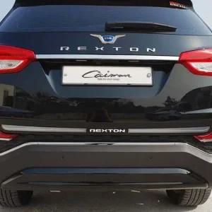 G4렉스턴 프리미엄 레터링 트렁크 가니쉬 튜닝