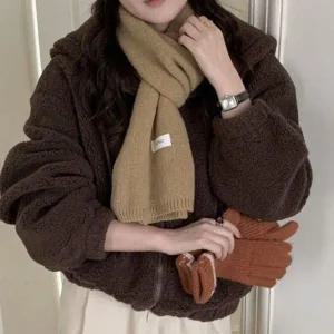 목도리 인기 겨울 남자 여자 감성 커플 학생 머플러