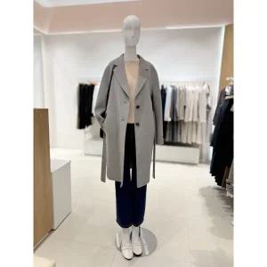 [롯데백화점]SOUP 싱글 투버튼 벨티드 하프코트  SBAHC906