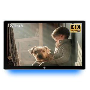 NOAUKA 10.1인치 4K 안드로이드 13 카 TV 헤드레스트 차량 뒷좌석 모니터, 지원 전화 무선 미러 링크 터치 스크린, HDMI 입력, USB/SD 카드 태블릿 휴대용 멀티미디어 비디오 플레이어, WiFi, 2+32G