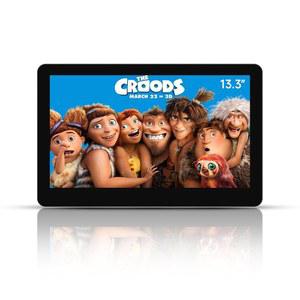 13.3인치 안드로이드 카 헤드레스트 비디오 플레이어 TV(4K 모니터 다기능 태블릿 IPS 터치스크린 4K 태블릿, HDMI 출력/블루투스 FM 포함)