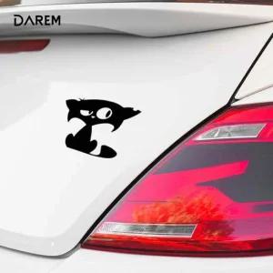 자동차 다름S 난몰라 캣 차량용 스티커 / DIY 자동차 주유구