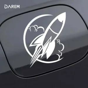 다름S 슈팅로켓 차량용 스티커 / DIY 자동차 주유구 뒷유리