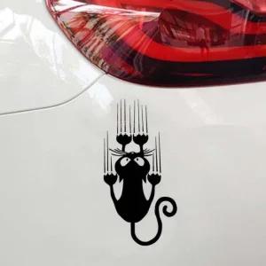 S 스크래치캣 스티커 A06 / DIY 자동차 주유구 DIY