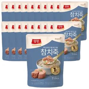 동원 양반 참치죽 파우치, 420g, 20개