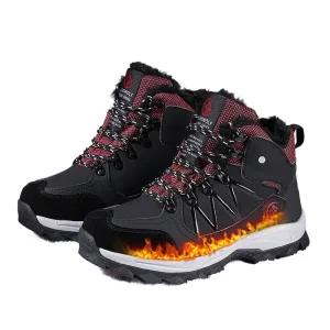 충전식 발열 등산화 방한화 낚시 신발 겨울 온열 배달 방수 따뜻한 여성 작업화 운동화
