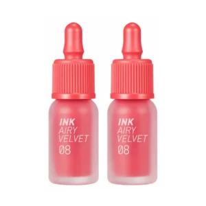 페리페라 잉크 더 에어리 벨벳 코랄 008 최애쁨템 X2 BNS